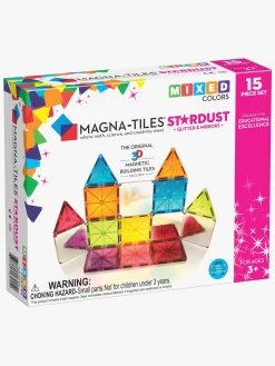 Lærerig Leg-MagnaTiles MAGNA-TILES Stardust Byggesæt 15 Dele