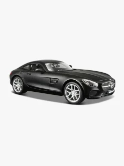 Legetøjsbiler & -Fartøjer-Maisto Dull Black Mercedes-Benz AMG GT Modelbil 1:24 Sort