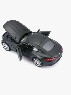 Legetøjsbiler & -Fartøjer-Maisto Dull Black Mercedes-Benz AMG GT Modelbil 1:24 Sort