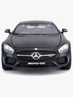 Legetøjsbiler & -Fartøjer-Maisto Dull Black Mercedes-Benz AMG GT Modelbil 1:24 Sort