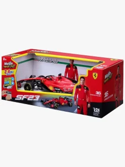 Fjernstyret-Maisto Ferrari SF90 F1 Fjernstyret Racerbil 2023 Charles Leclerk 1:24 Rød