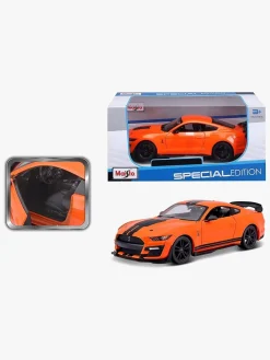Legetøjsbiler & -Fartøjer-Maisto Ford Mustang Shelby GT500 2020 Modelbil 1:24 Orange