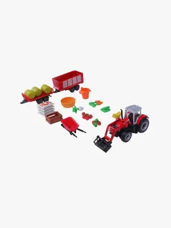 Legetøjsbiler & -Fartøjer-Maisto Mini Working Machines Bondegårdssæt Massey Ferguson Flerfarvet