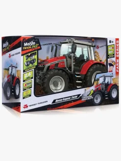 Legetøjsbiler & -Fartøjer-Maisto Tech Massey Fergusson 1:16 RC Traktor med Sneplov