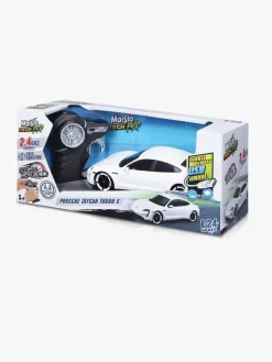 Fjernstyret-Maisto Tech Premium Porsche Taycan Turbo Fjernstyret Bil 1:24 Hvid/Sort