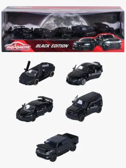 Legetøjsbiler & -Fartøjer-Majorette Biler Gaveæske 5-pak, Sort