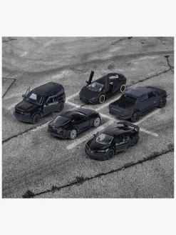 Legetøjsbiler & -Fartøjer-Majorette Biler Gaveæske 5-pak, Sort