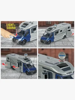 Legetøjsbiler & -Fartøjer-Majorette Grand Series Hymer B-Klass 780T Autocamper Flerfarvet