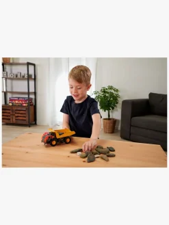 Legetøjsbiler & -Fartøjer-Majorette Grand Series Volvo R45D Ladvogn Gul