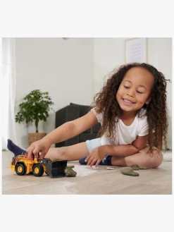 Legetøjsbiler & -Fartøjer-Majorette Grand Series Volvo L350H Gravko Gul