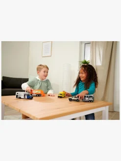 Legetøjsbiler & -Fartøjer-Majorette Grand Series Volvo FMX Skraldevogn Orange