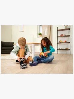 Legetøjsbiler & -Fartøjer-Majorette Grand Series Volvo FMX Skraldevogn Orange