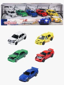 Legetøjsbiler & -Fartøjer-Majorette Japan Series Biler Gaveæske 5-pak