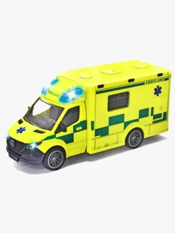 Legetøjsbiler & -Fartøjer-Majorette Mercedes-Benz Sprinter Svensk Ambulance