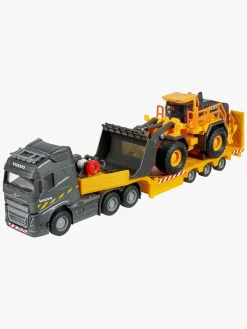 Legetøjsbiler & -Fartøjer-Majorette Volvo FH-16 Lastbil med L350H Hjullaster