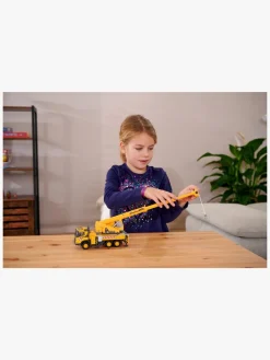 Legetøjsbiler & -Fartøjer-Majorette Volvo Kranbil Gul/Rød