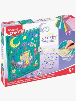 Kreativt Legetøj-Maped Creativ Dagbog Secret Mosaics