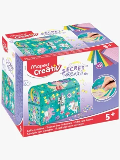 Kreativt Legetøj-Maped Creativ Smykkeskrin Secret Mosaics