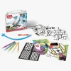 Kreativt Legetøj-Maped Creativ Spray Paint-pen & Skabeloner