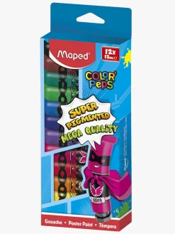 Kreativt Legetøj-Maped Gouachefarver 12 ml 10-pak