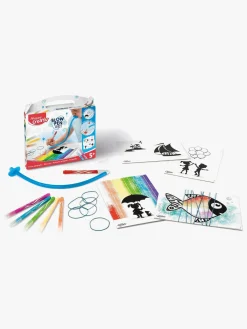 Kreativt Legetøj-Maped Sprøjtepenne & Mønsterskabeloner