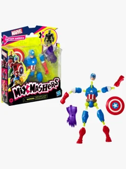 Legetøjsfigurer-MarvelAvengers Marvel Avengers Avengers Mixmashers Figur Captain America Flerfarvet