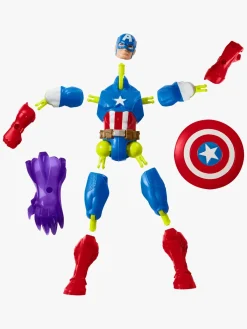 Legetøjsfigurer-MarvelAvengers Marvel Avengers Avengers Mixmashers Figur Captain America Flerfarvet