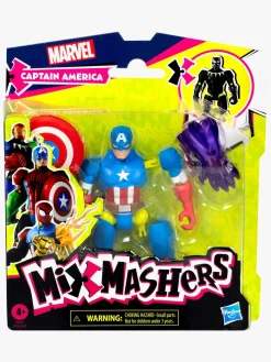 Legetøjsfigurer-MarvelAvengers Marvel Avengers Avengers Mixmashers Figur Captain America Flerfarvet