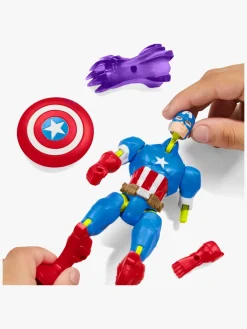 Legetøjsfigurer-MarvelAvengers Marvel Avengers Avengers Mixmashers Figur Captain America Flerfarvet