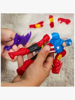 Legetøjsfigurer-MarvelAvengers Marvel Avengers Avengers Mixmashers Figur Captain America Flerfarvet