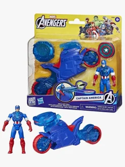 Legetøjsfigurer-MarvelAvengers Marvel Avengers Captain America Actionfigur Shield-Shot Cycle