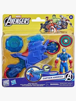 Legetøjsfigurer-MarvelAvengers Marvel Avengers Captain America Actionfigur Shield-Shot Cycle