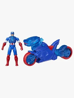 Legetøjsfigurer-MarvelAvengers Marvel Avengers Captain America Actionfigur Shield-Shot Cycle