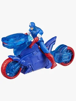 Legetøjsfigurer-MarvelAvengers Marvel Avengers Captain America Actionfigur Shield-Shot Cycle
