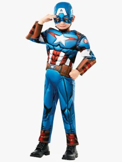 Kostumer & Udklædning-Rubies Marvel Avengers Deluxe Kostume Captain America