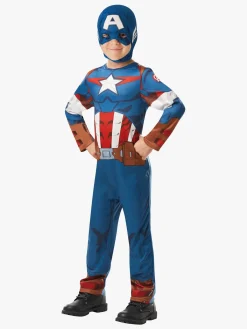 Kostumer & Udklædning-MarvelCaptainAmerica Marvel Avengers Kostume Captain America
