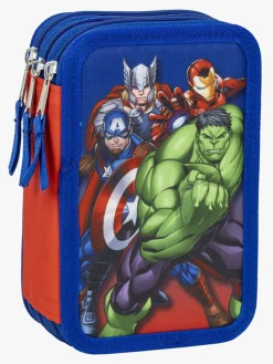 Kreativt Legetøj-MarvelAvengers Marvel Avengers Penalhus med 3 Rum, Blå