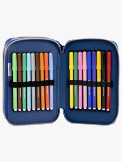 Kreativt Legetøj-MarvelAvengers Marvel Avengers Penalhus med 3 Rum, Checkered