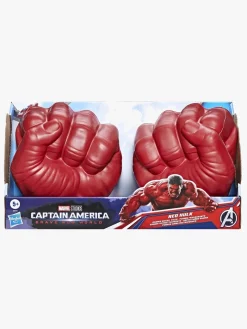 Kostumer & Udklædning-MarvelAvengers Marvel Avengers Red Hulk Gamma Smash Knytnæver