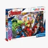 Spil & Puslespil-Marvel Brilliant Puslespil, 104 Brikker
