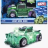 Legetøjsbiler & -Fartøjer-JadaToys Marvel Hulk Black Panther Light-Up Bil 1:32
