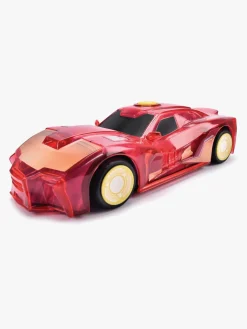 Legetøjsbiler & -Fartøjer-JadaToys Marvel Iron Man Black Panther Light-Up Bil 1:32