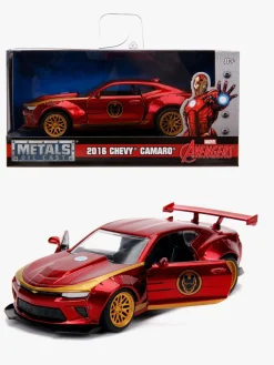 Legetøjsbiler & -Fartøjer-Marvel Iron Man Chevy Camaro SS