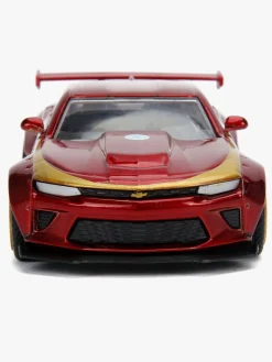 Legetøjsbiler & -Fartøjer-Marvel Iron Man Chevy Camaro SS