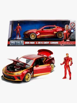 Legetøjsfigurer-MarvelAvengers Marvel Ironman 2016 Chevy Camaro SS med Figur