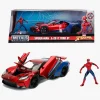 Legetøjsfigurer-MarvelSpiderMan Marvel Spider-Man 2017 Ford GT med Figur