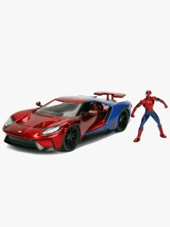 Legetøjsfigurer-MarvelSpiderMan Marvel Spider-Man 2017 Ford GT med Figur