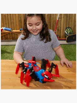 Legetøjsfigurer-MarvelSpiderMan Marvel Spider-Man Crawl 'n Blast Spider Transportmiddel med Figur