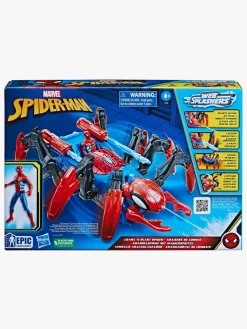Legetøjsfigurer-MarvelSpiderMan Marvel Spider-Man Crawl 'n Blast Spider Transportmiddel med Figur