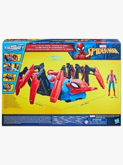 Legetøjsfigurer-MarvelSpiderMan Marvel Spider-Man Crawl 'n Blast Spider Transportmiddel med Figur